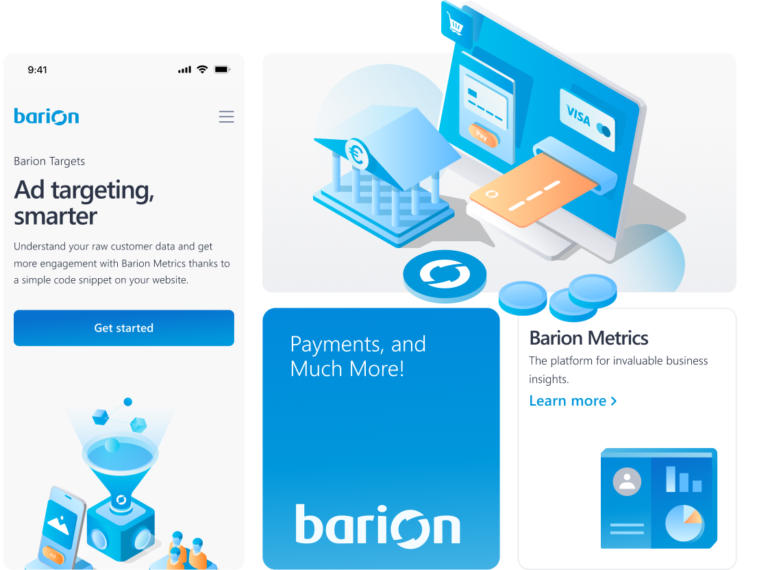 Barion brand and design system overview